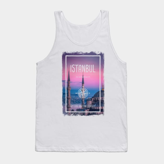 Istanbul, Turkey, the encyclopedia city Tank Top by psychoshadow